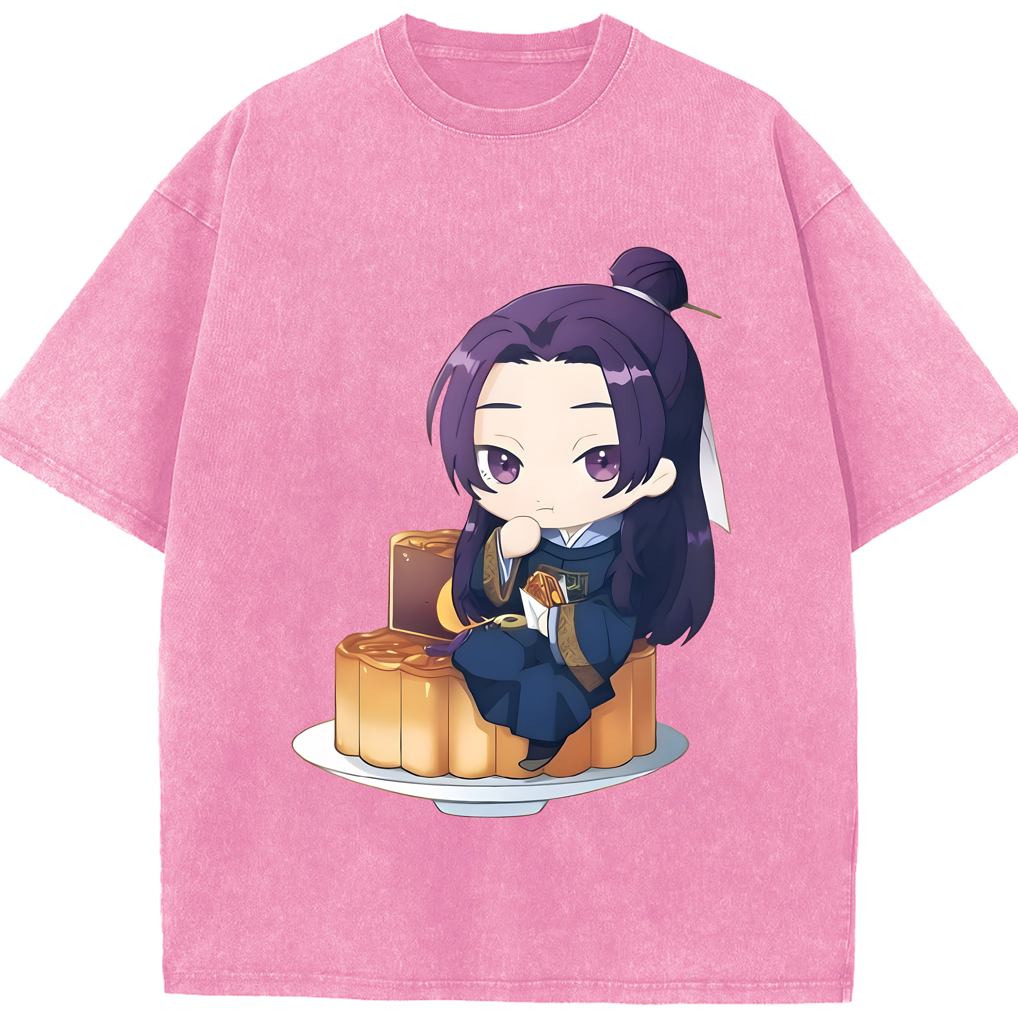 （画像用） 薬屋のひとりごと The Apothecary Diaries 綿100% ヴィンテージ風 半袖Tシャツ（フロントプリント）